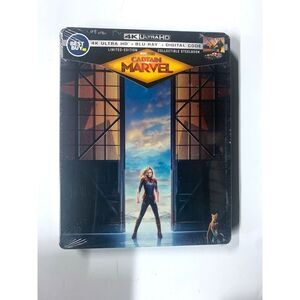 Captain Marvel 4K Movie Steelbook Best Buy exclusive-  NEW  sealed